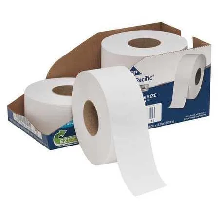 Georgia Pacific Georgia-Pacific 2172114 Cleaning 2-Ply Jumbo Toilet Paper 3.5" x 1000' 4 Rolls — product photo