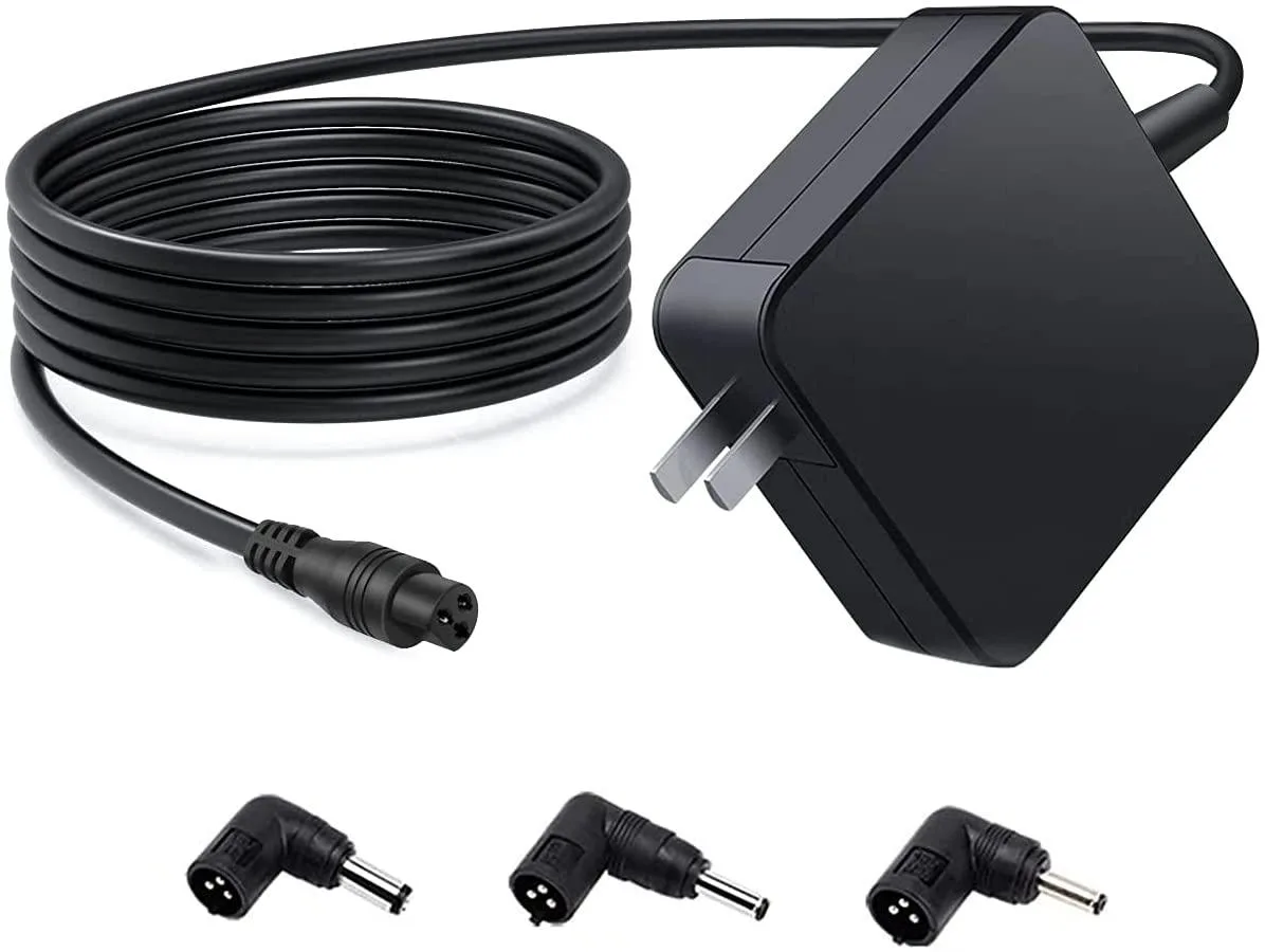 myVolts myVolts 45W AC Adapter for ASUS 5.5×2.5mm 4.0×1.35mm 4.5×3.0mm — product photo