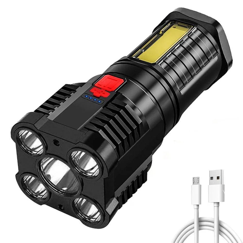 GRACETOP GRACETOP Mini LED Flashlight GT-2541 800mAh Black — product photo