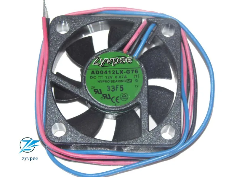Zyvpee Zyvpee AD0412LX-G76 40mm 12V 0.07A 3-wire case fan — product photo