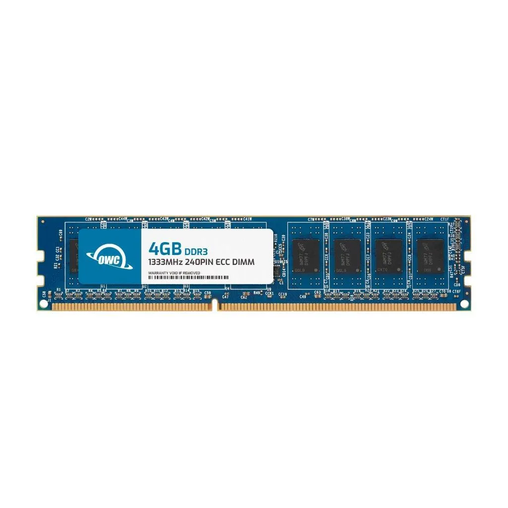 OWC OWC 4GB DDR3L 1333 ECC UDIMM 1.35V desktop RAM — product photo