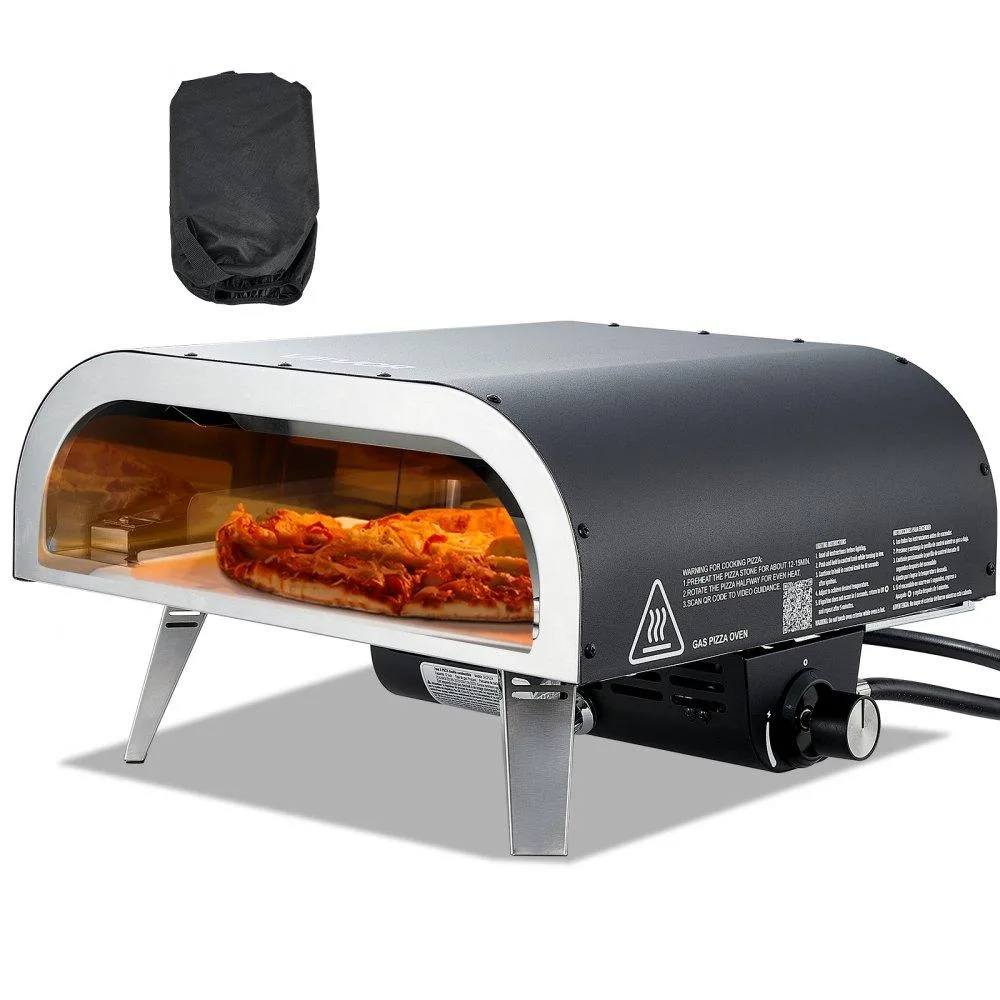 VEVOR VEVOR 12 Inch Propane Outdoor Pizza Oven Black — product photo