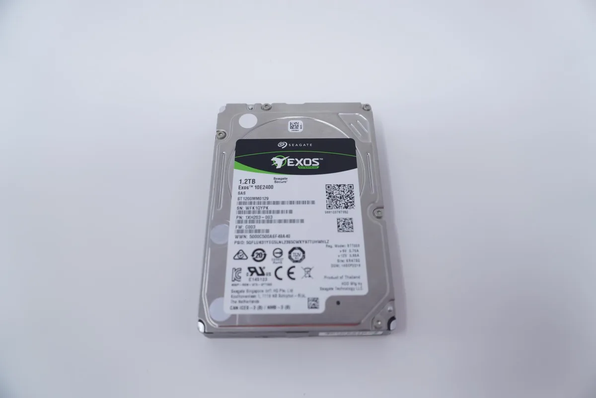 Seagate Seagate ST1200MM0129 Exos 1.2TB 2.5" SAS 10K 12G internal hard drive — product photo