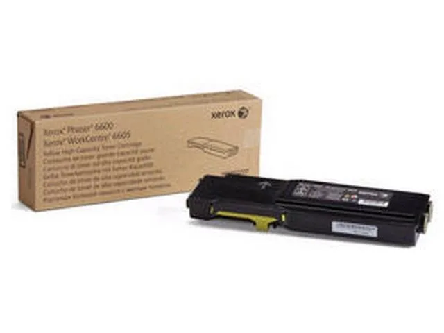 XEROX Xerox 106R02227 Hi-Cap Toner Cartridge Yellow 6600/6605 — product photo