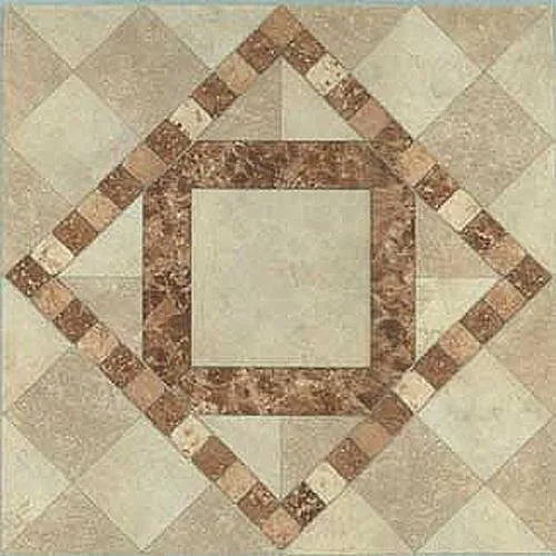 Home Dynamix LLC Home Dynamix 23430 Vinyl Area Rug Beige 12x12 20pcs — product photo