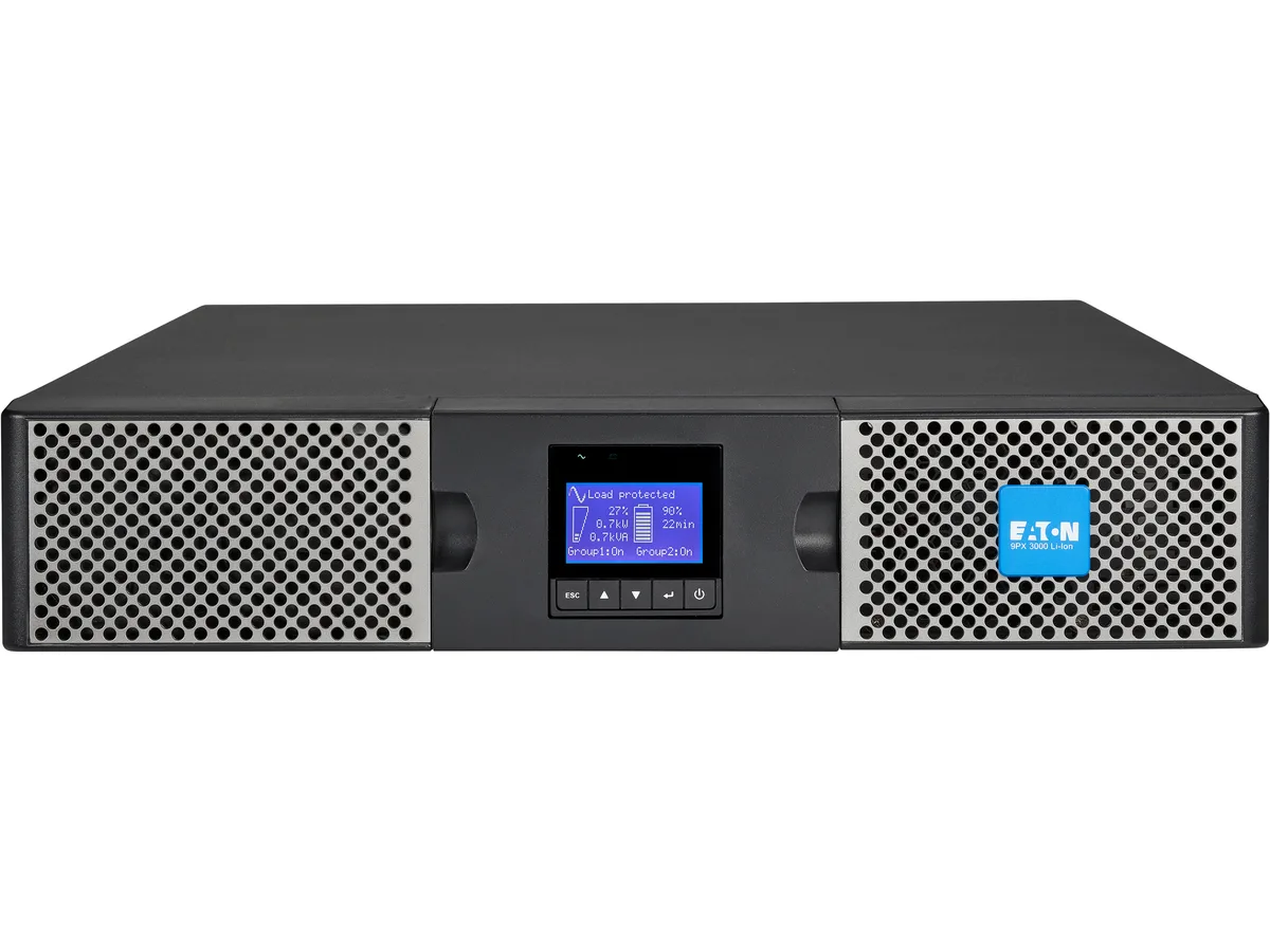 Eaton Eaton 9PX3000RT-L UPS 3000 VA 2400 W 120 V 2U Lithium Ion — product photo