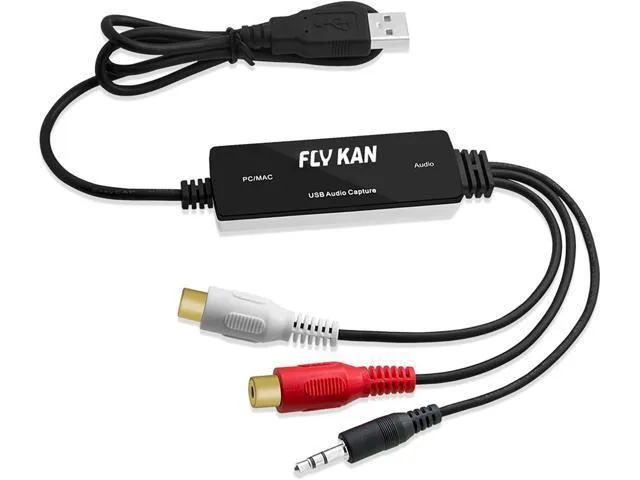 LORDWORLD LORDWORLD USB 2.0 Audio Capture Card 3.5 mm R/L — product photo