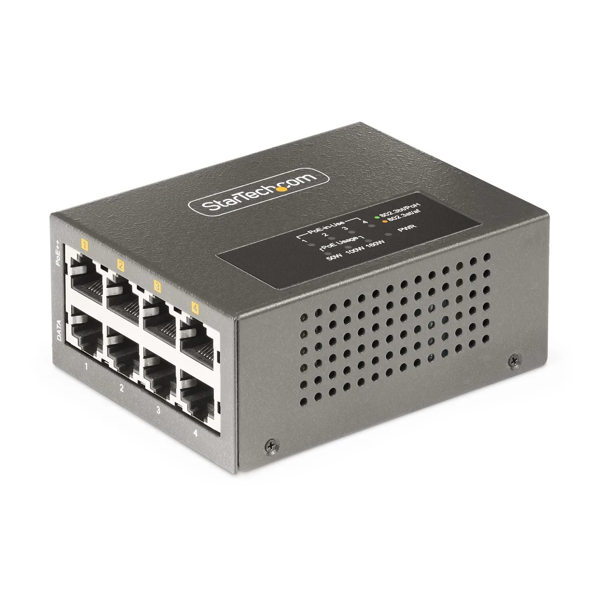 STARTECH STARTECH AS445C-POE-INJECTOR 4-Port Multi-Gigabit PoE++ Injector 160W — product photo