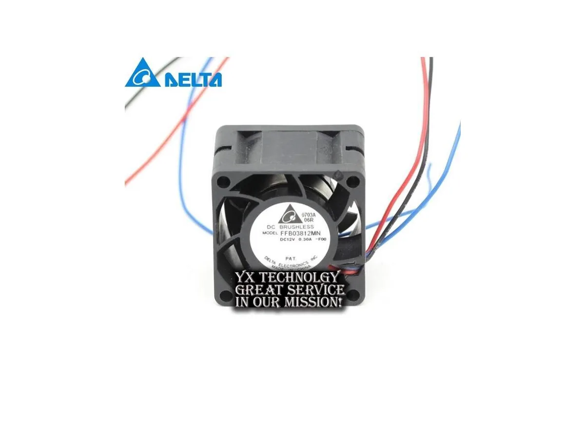 Fans Fans FFB03812MN 3828 12V .30A 38x38x28mm case fan — product photo