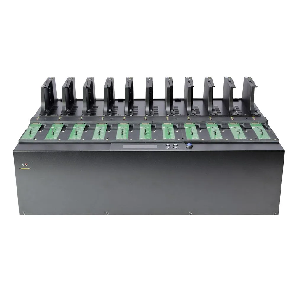 Systor Systor SYSNVME-HC410 1-to-10 SATA NVMe Duplicator 24GB/min — product photo