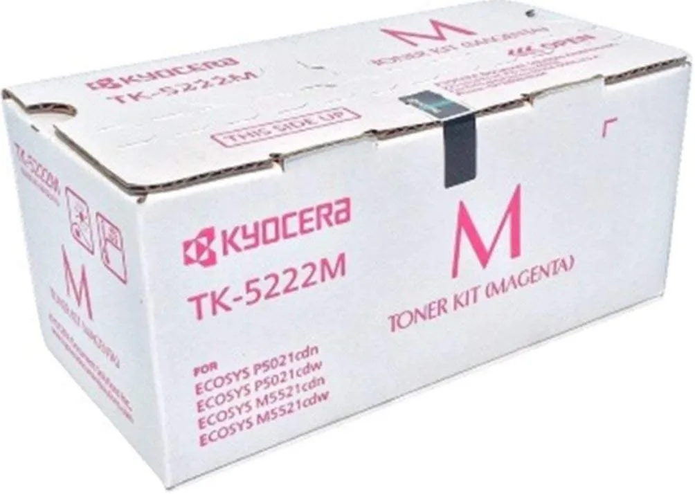 Kyocera Kyocera TK-5222M Magenta Toner Cartridge 1200 Pages — product photo