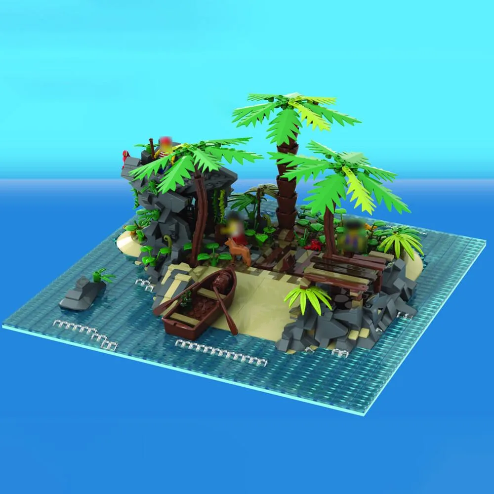 ZITIANYOUBUILD ZITIANYOUBUILD MOC-169400 Rum Smuggling 1362 Parts — product photo