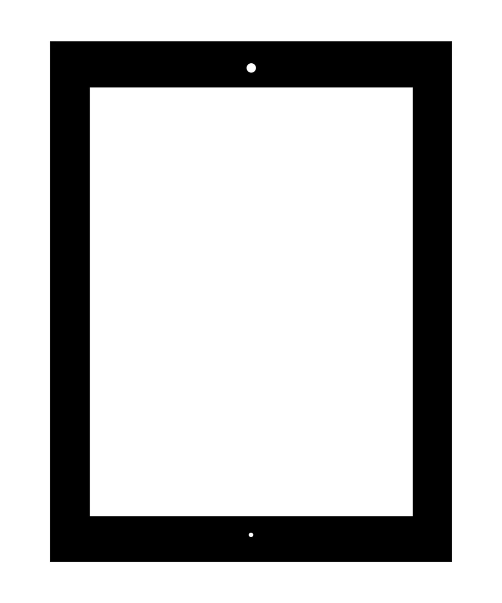 Vidabox Vidabox Home Button Cover iPad 2/3/4 Black — product photo
