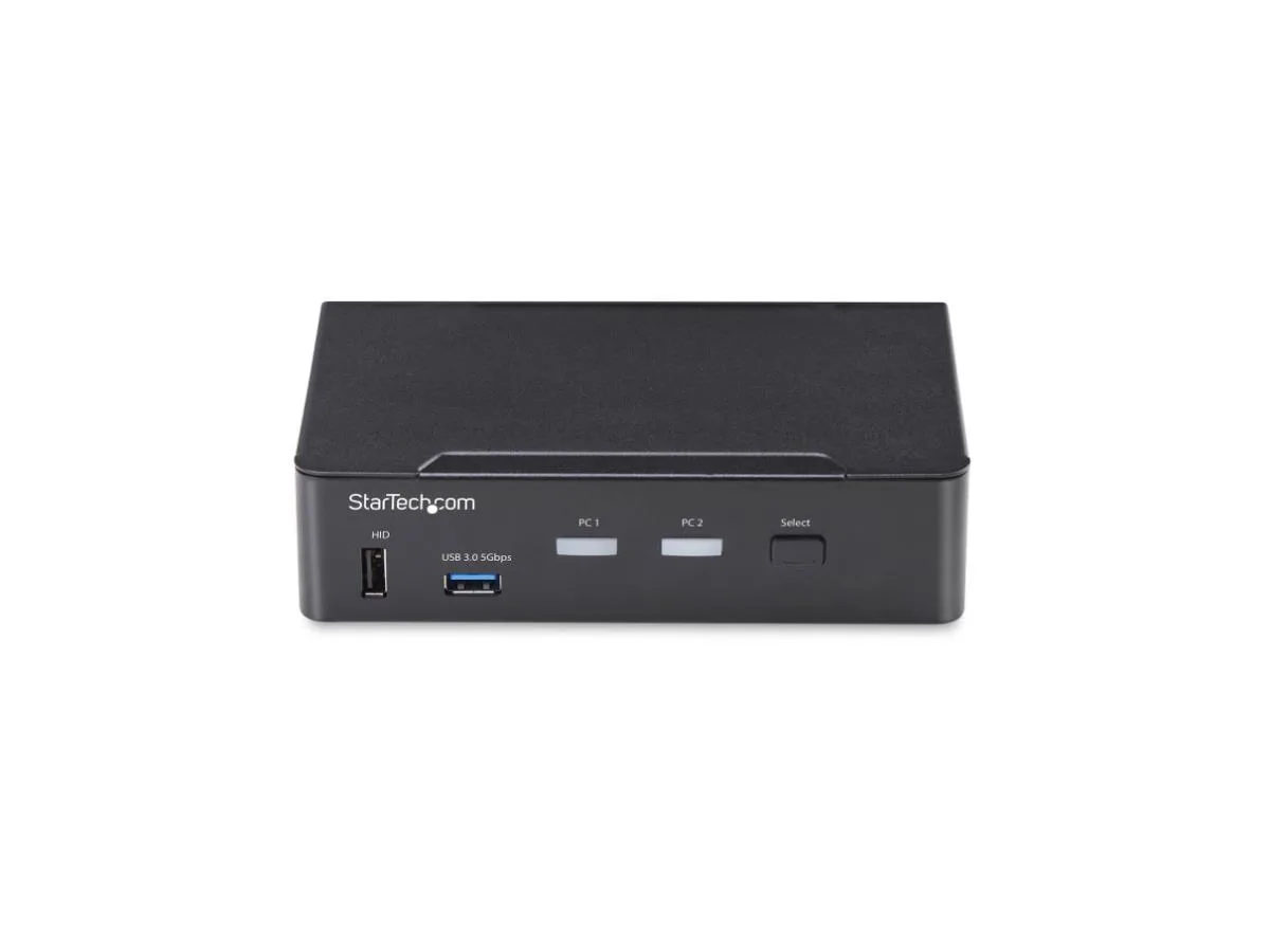STARTECH STARTECH P2AD122-KVM-SWITCH 2-Port DisplayPort KVM Switch 4K 60Hz — product photo