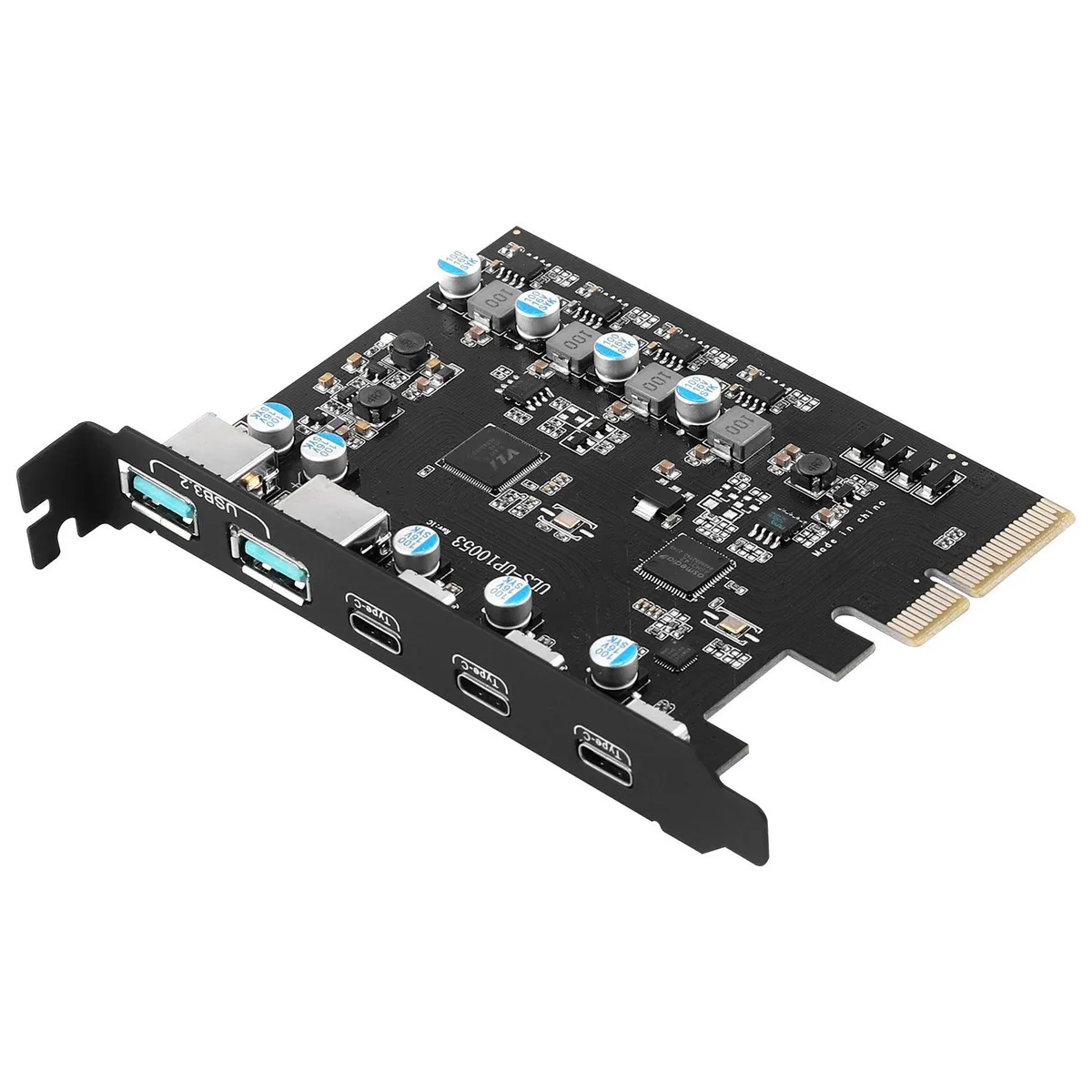 ESTONE ESTONE PCIE22A3C3.2 5-Port USB 3.2 Expansion Card 10Gbps — product photo