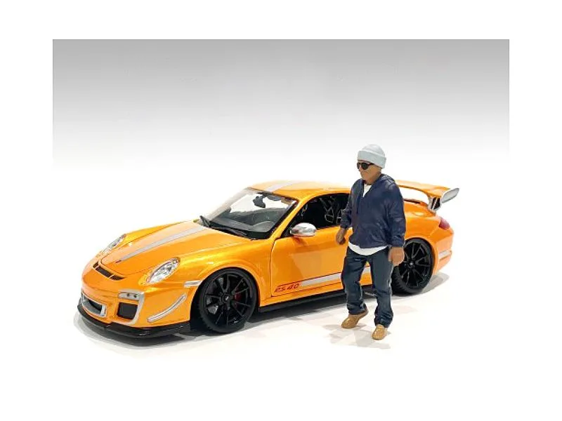 American Diorama American Diorama "Car Meet 1" Figurine IV 1/18 scale vehicle 76280 — product photo