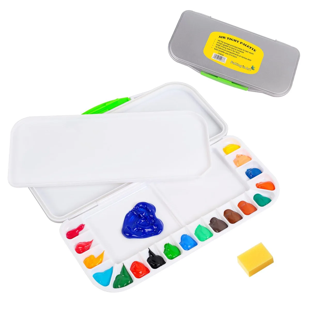  Avery CT0038 Airtight Paint Palette 18 Wells 3 Mixing Areas — product photo