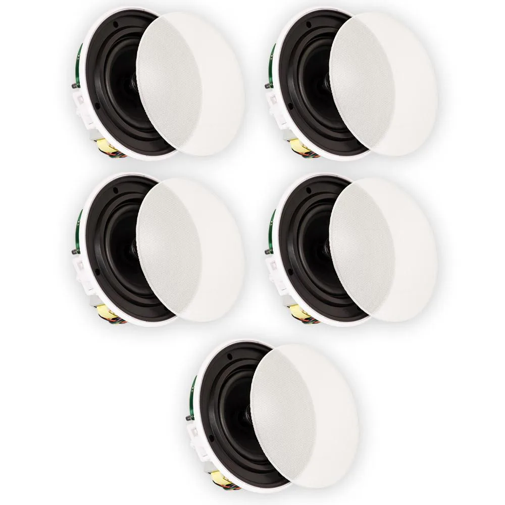 Theater Solutions Theater Solutions TSQ670-5S 70 Volt In-Ceiling Speakers 6.5" 5 Pack — product photo