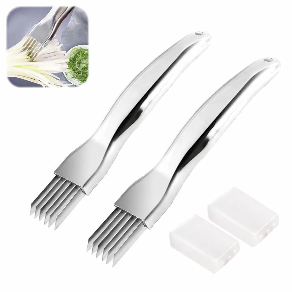  Ninja XKB-Green Onion Slicer-2PCS 5 Speeds 7.48 L x 5.9 W x .39 H inches — product photo