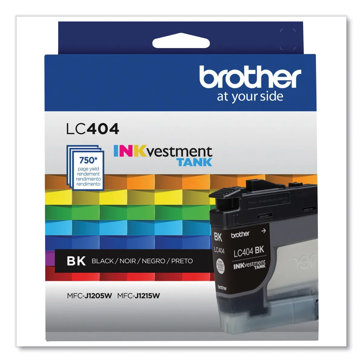 Brother Brother LC404BKS ink cartridges (genuine brands) 750 page-yield black — product photo