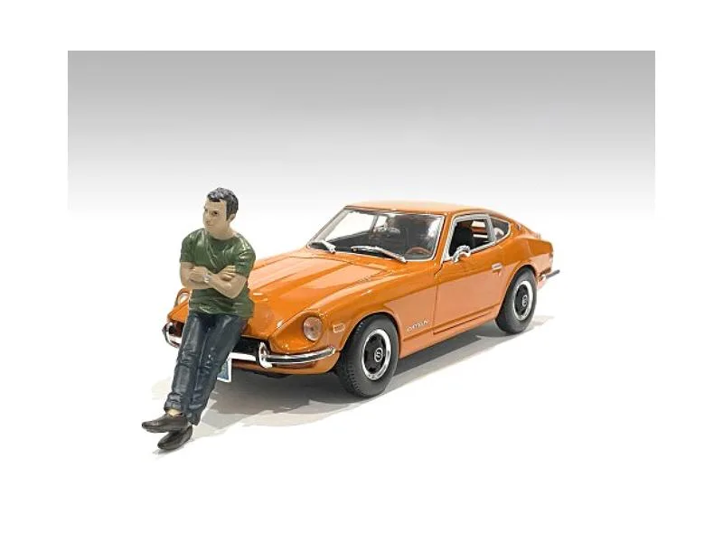 American Diorama American Diorama 76290 "Car Meet 2" Figurine II 1/18 Scale 3.75 inch — product photo