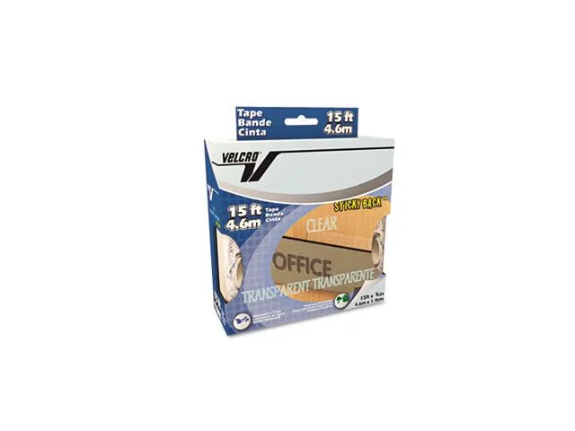 Velcro Velcro 91325 Hook and Loop Fastener Roll 15 Inches Clear — product photo