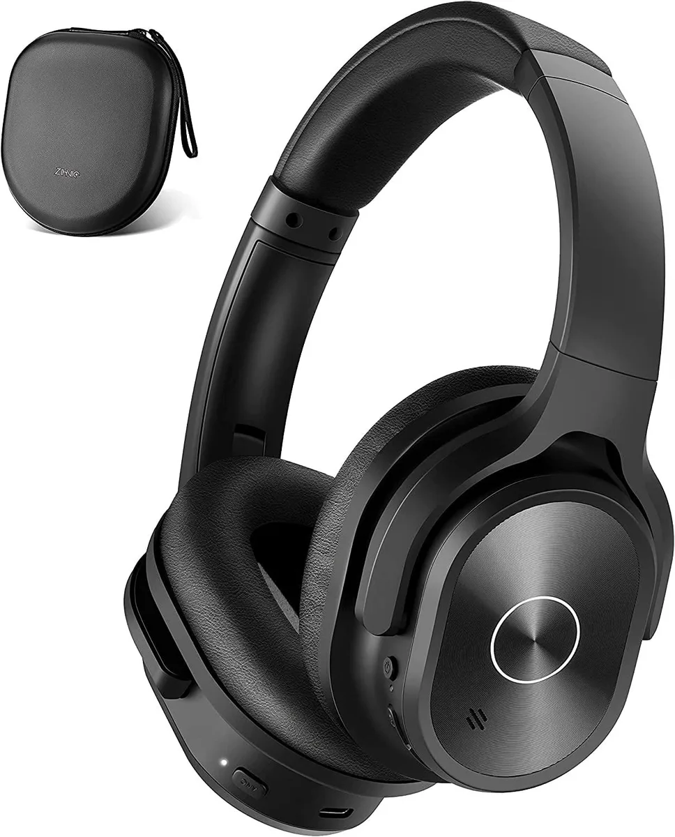  ZIHNIC Series 9 PN 9 Active Noise Cancelling Headphones Black — product photo