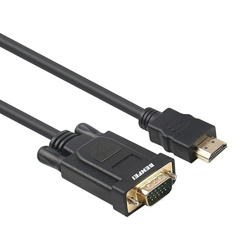 West Bay Inc West Bay Inc HDMI to VGA audio video converter 6 Feet Male to Male Gold Plated — product photo