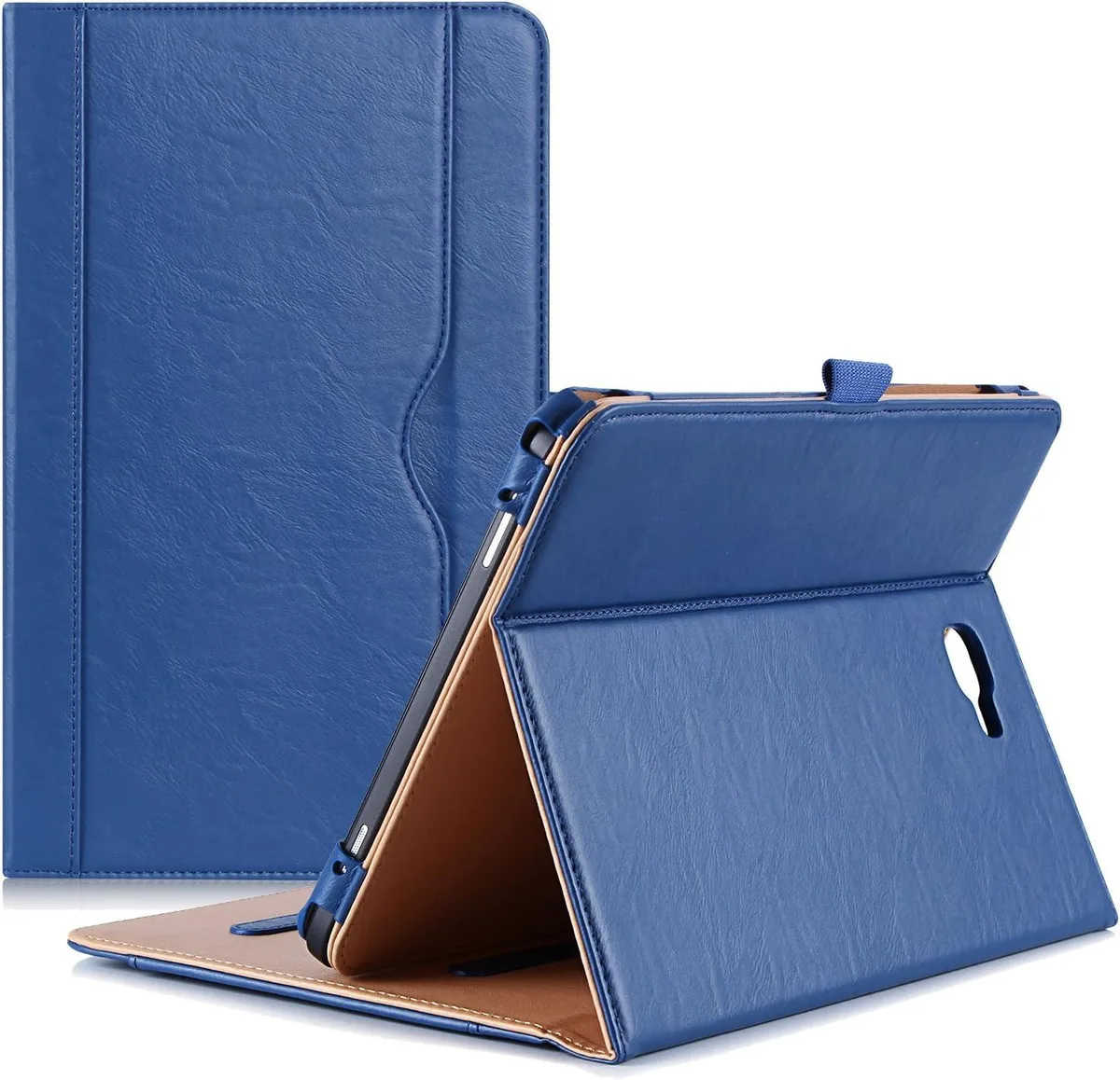 Kootion Kootion Leather Case for Galaxy Tab A 10.1 2016 SM-T580 T585 T587 Navy — product photo