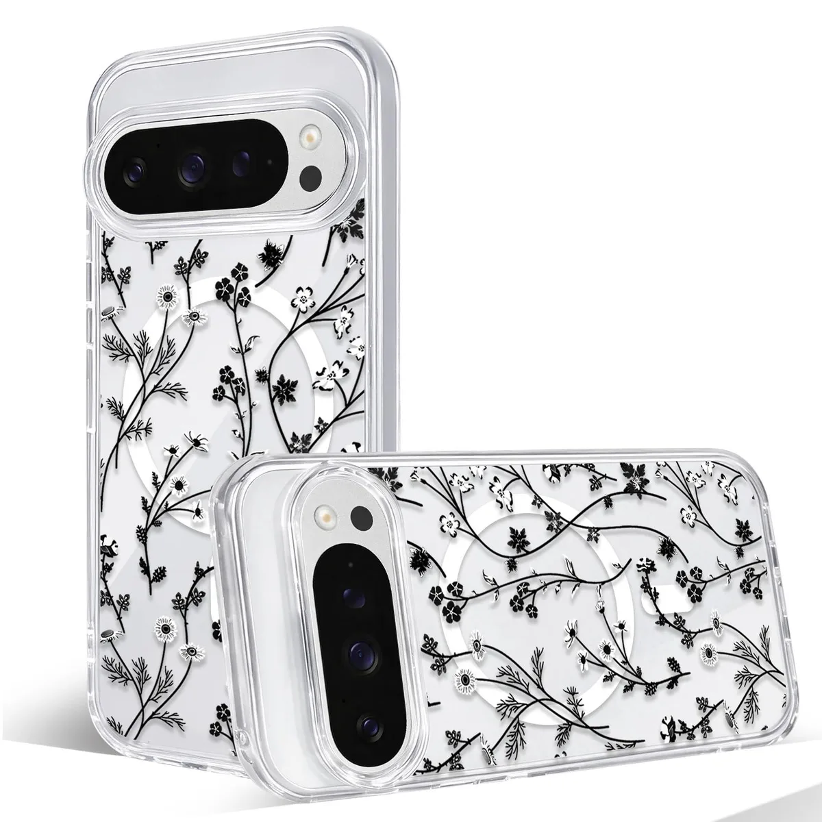  Oxytter Magnetic Case for Google Pixel 9/9 Pro Flower Branch 3 — product photo