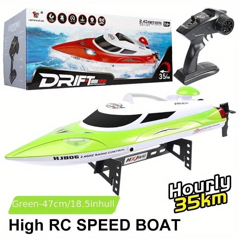 LDLC LDLC RC Racing Boat Brushless 35km/h Green 19in — product photo