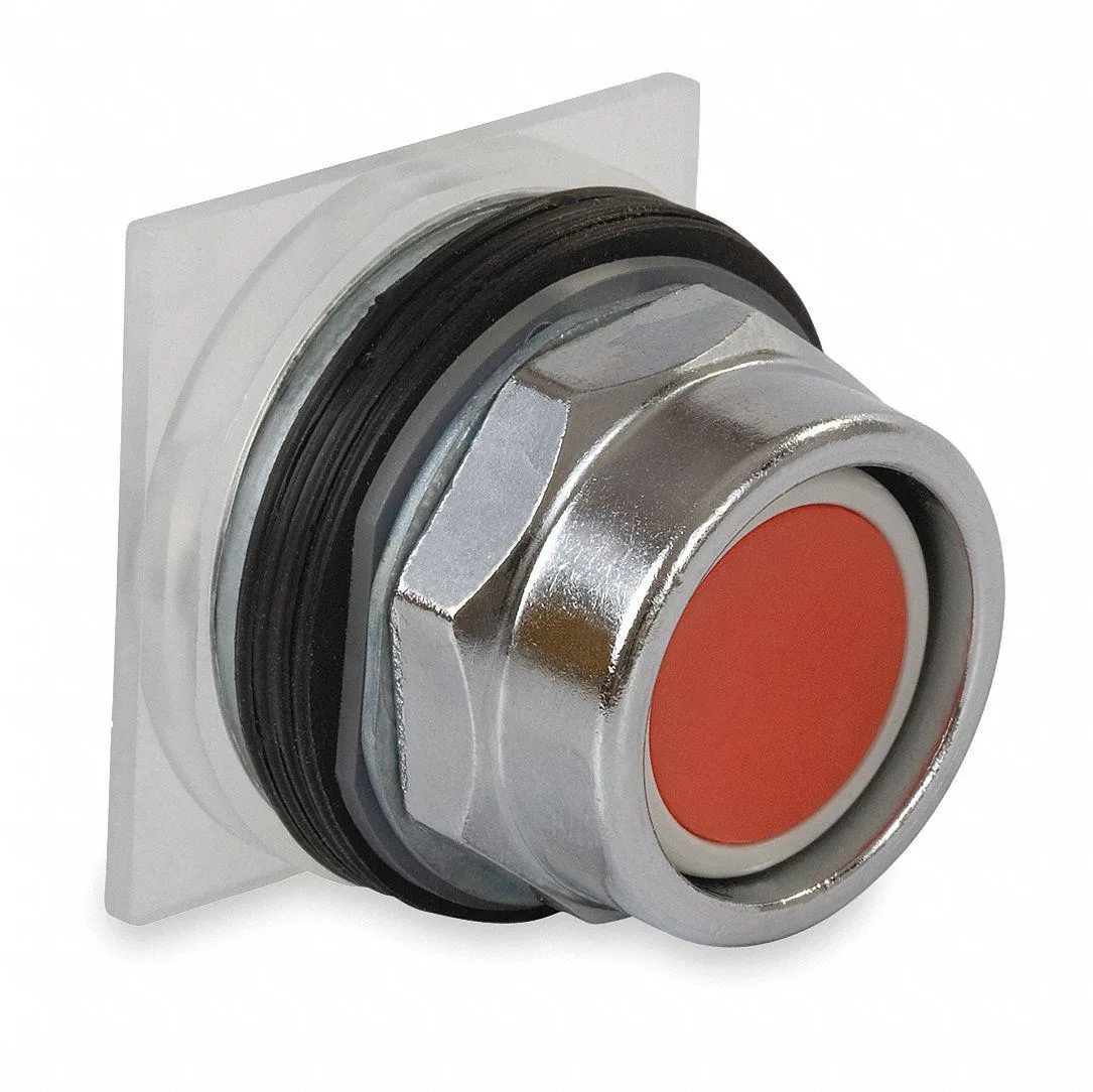 Schneider Electric 30 mm red metal push button operator