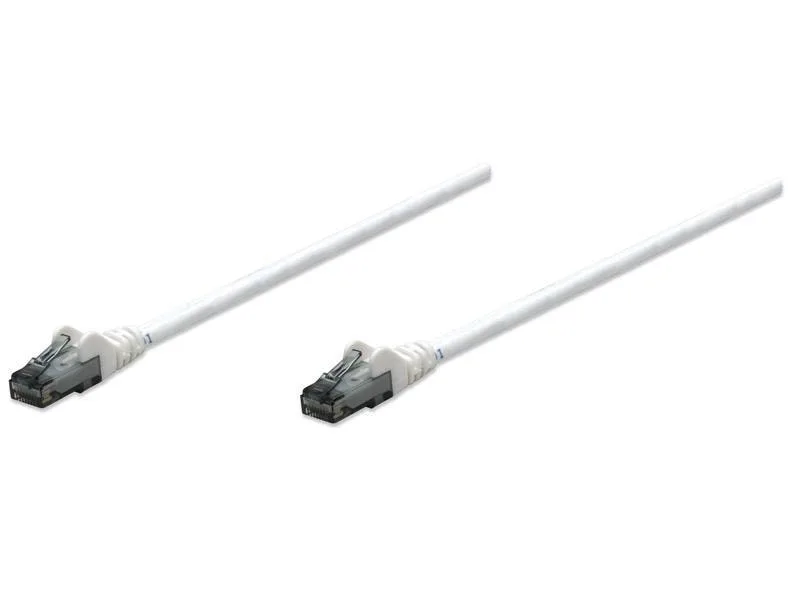 Intellinet Network Solutions Intellinet Network Solutions 347501 network ethernet cable Cat6 UTP 1 ft White — product photo