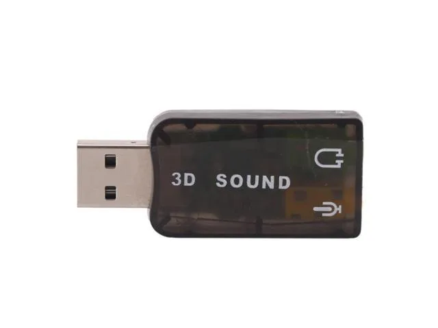 LORDWORLD LORDWORLD USB Sound Card 5.1 External 3D Audio Adapter — product photo