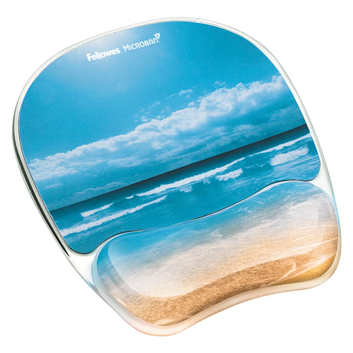  Fellowes Photo Gel Mouse Pad Wrist Rest Sandy Beach 9179301 — product photo