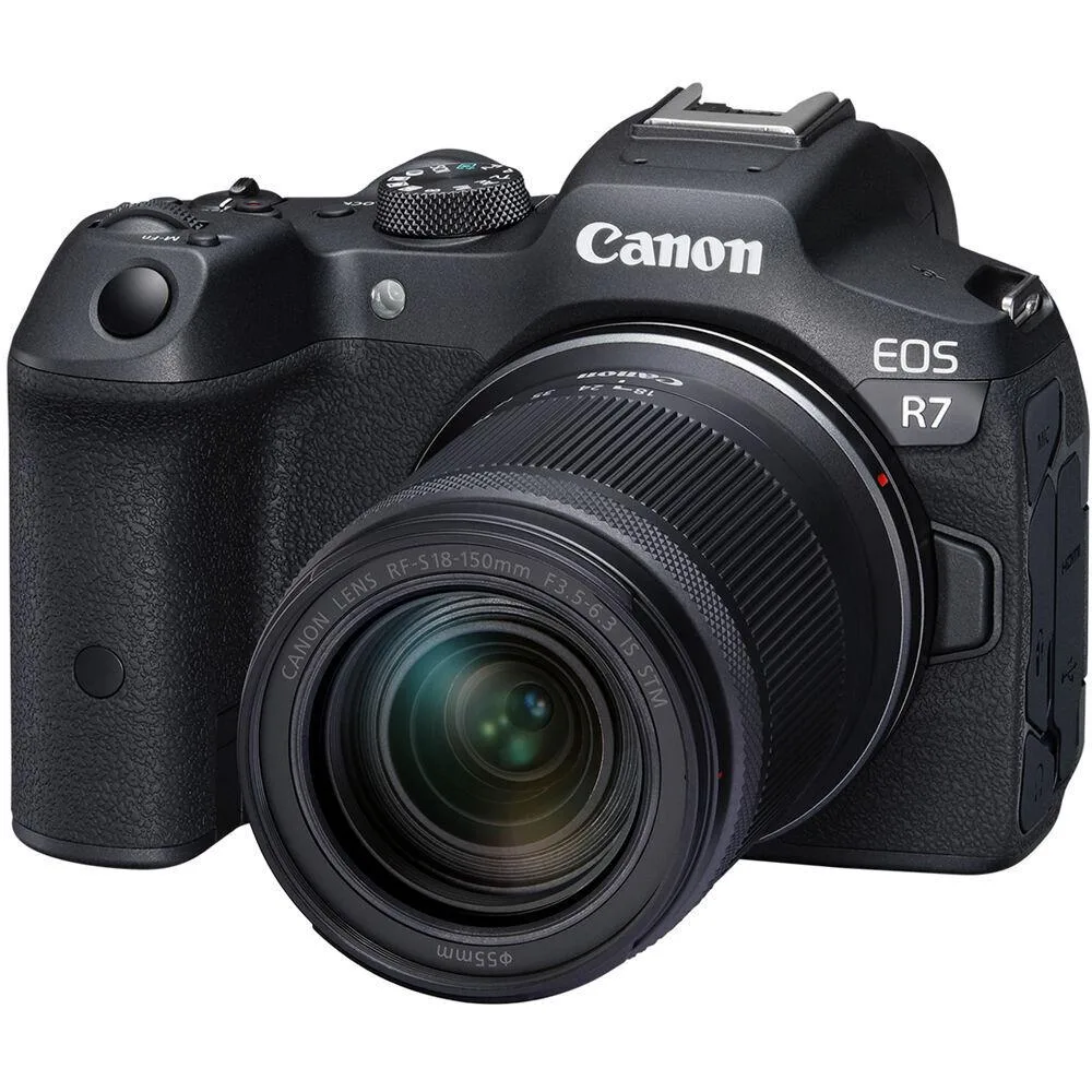 Canon International Canon International EOS R7 Compact Mirrorless Camera with 18-150mm Lens 5137C009 — product photo