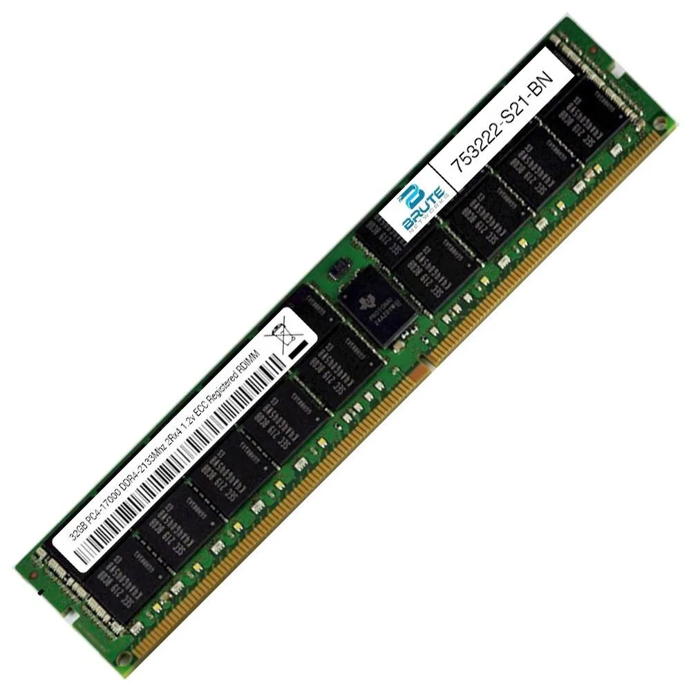Brute Networks Brute Networks 32GB DDR4-2133 ECC Registered RDIMM 2Rx4 1.2V CL15 — product photo