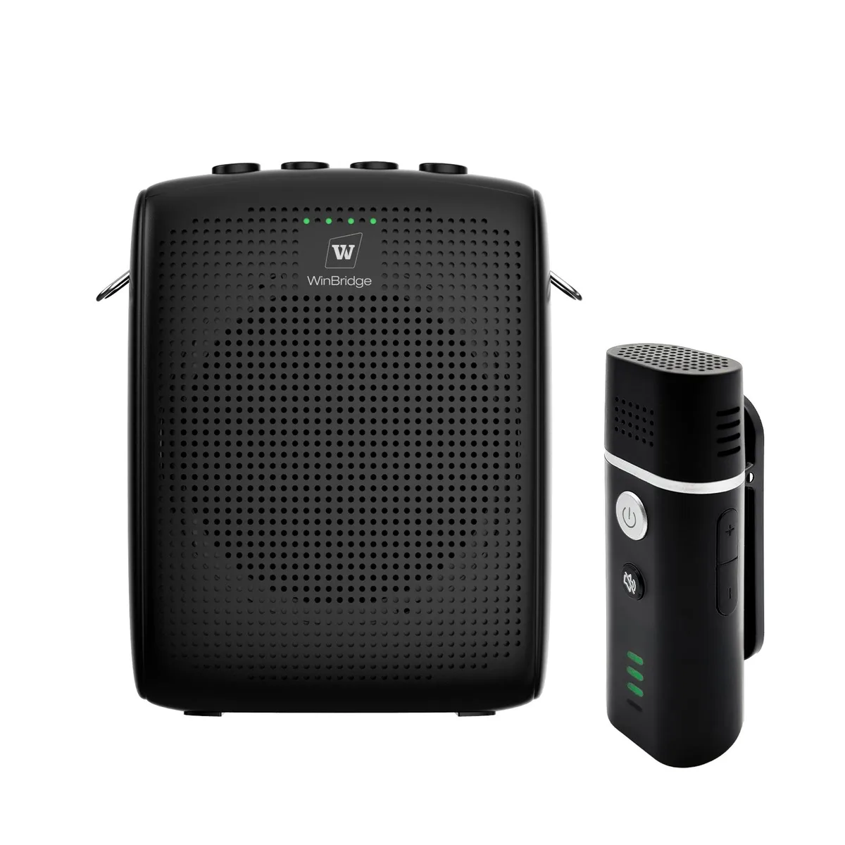 W WINBRIDGE W WINBRIDGE WB006 15W PA speaker with wireless lapel mic — product photo