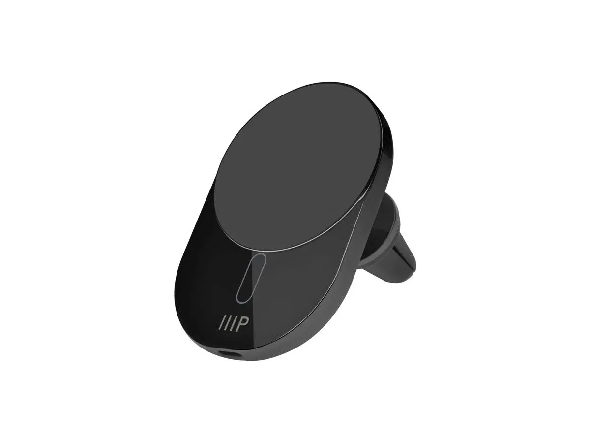 Monoprice Inc. Monoprice 148459 Qi2 15W Wireless Car Charging Mount for iPhone 12-17 & Galaxy S25/S26 — product photo