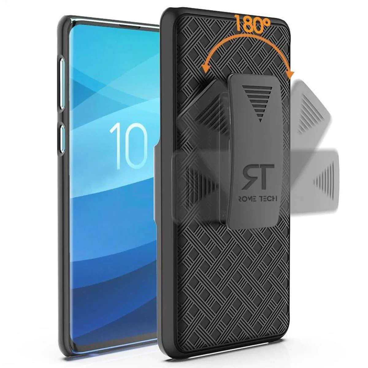Rome Tech Rome Tech Samsung Galaxy S10 Plus Belt Clip Holster Case — product photo