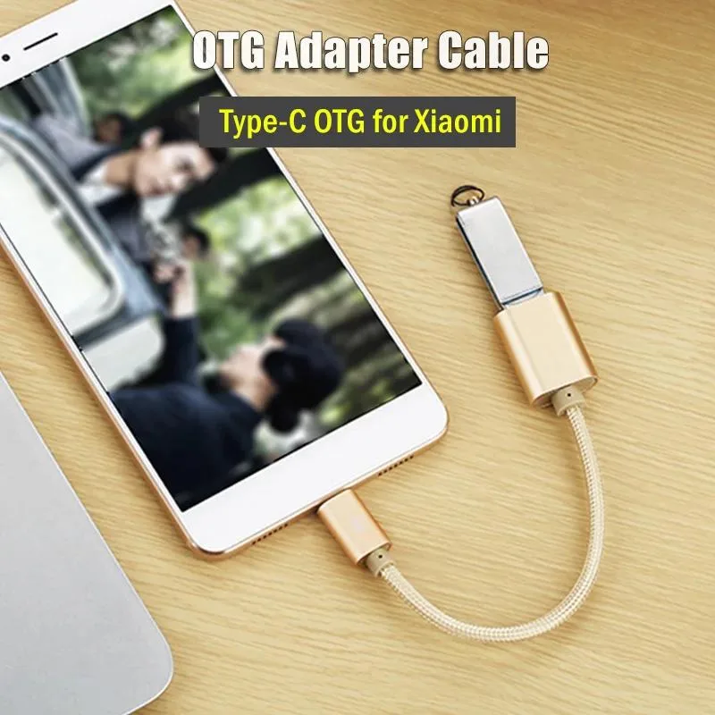 Hetai Tech Hetai Tech USB-C OTG Adapter Cable for Mi 9T 8 9 10 Pro Lite SE — product photo