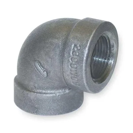 Value Brand Value Brand 1-1/2" FNPT Galvanized 90 Degree Elbow — product photo