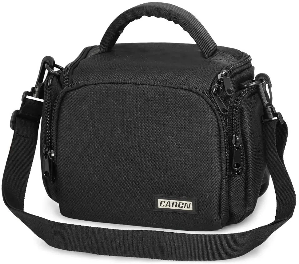  CADeN CN1011D11-BK Compact Camera Shoulder Crossbody Bag Case 1.0 S Black — product photo