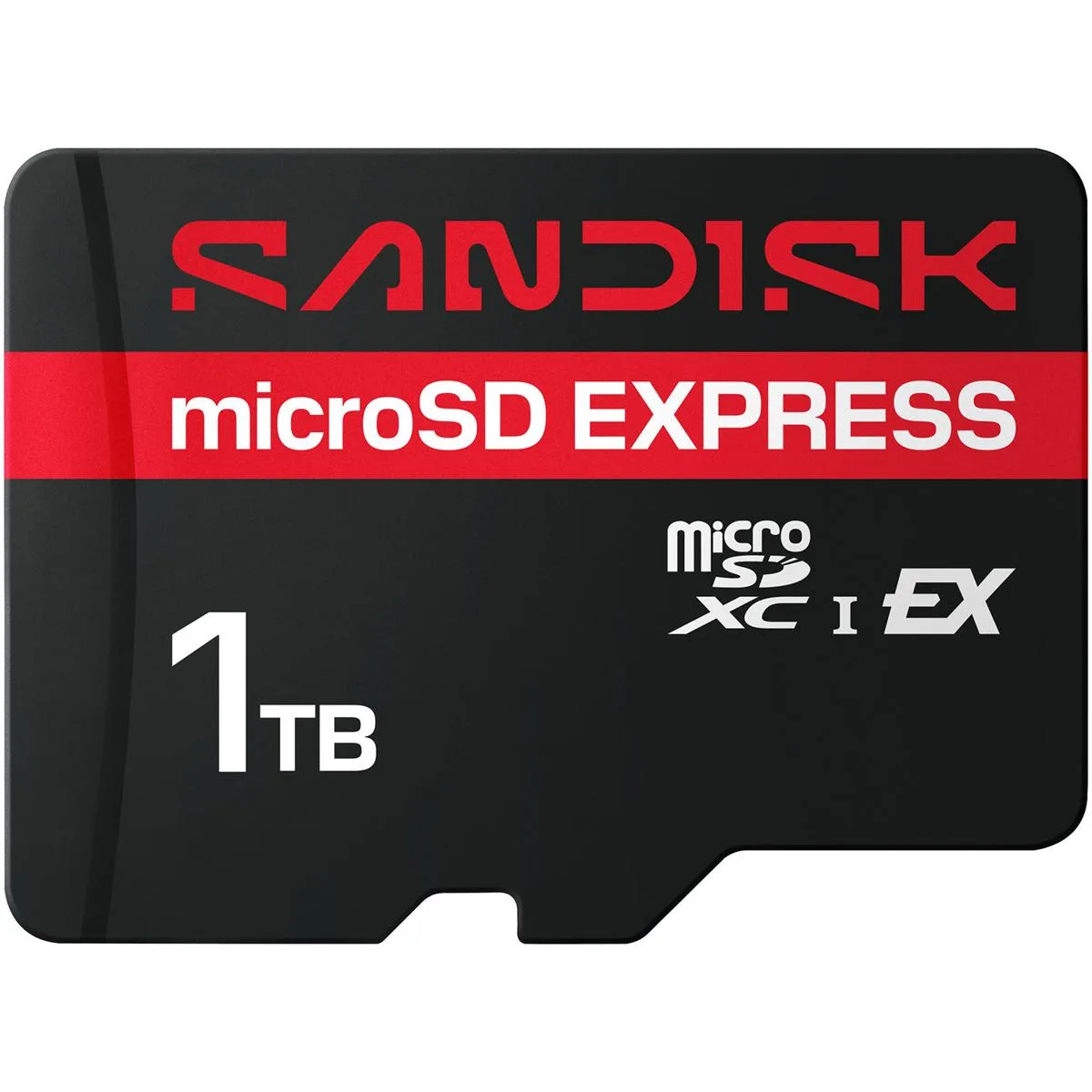 SanDisk SanDisk microSD Express NVMe 1TB 880MB/s read 800MB/s write — product photo