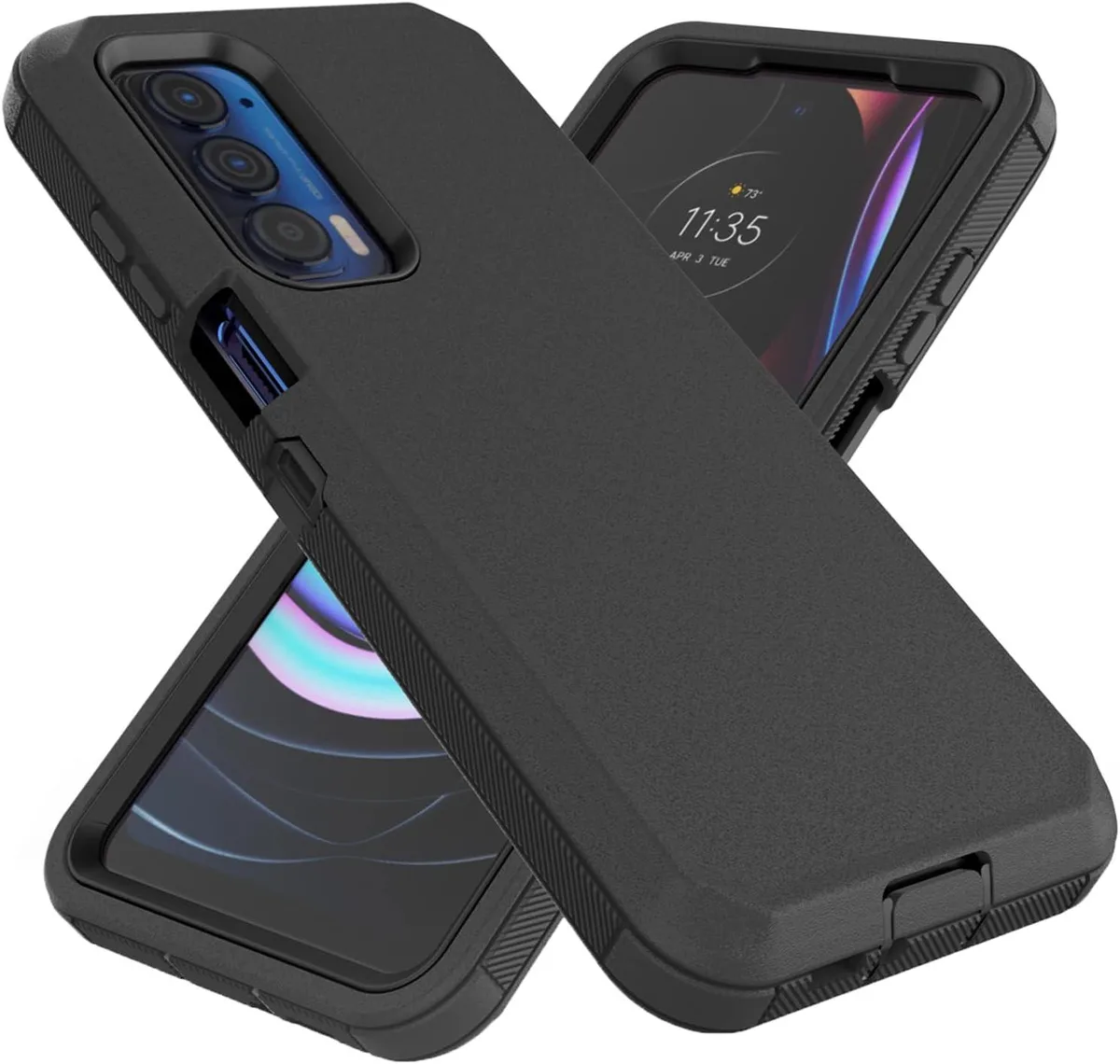 Transcend Transcend Heavy Duty Case Motorola Moto Edge 2021 5G UW Black — product photo
