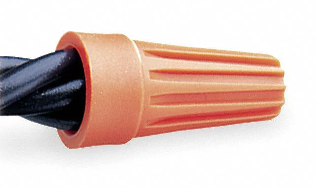 Buchanan Buchanan WT3-1 Twist-On Wire Connector Orange 22-14 AWG PK100 — product photo