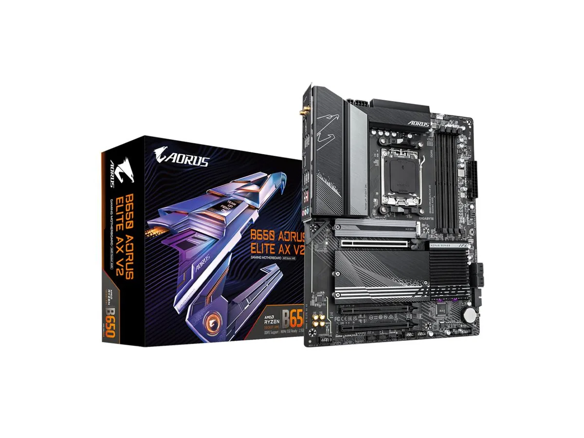 GIGABYTE GIGABYTE B650 AORUS ELITE AX V2 AMD motherboard — product photo