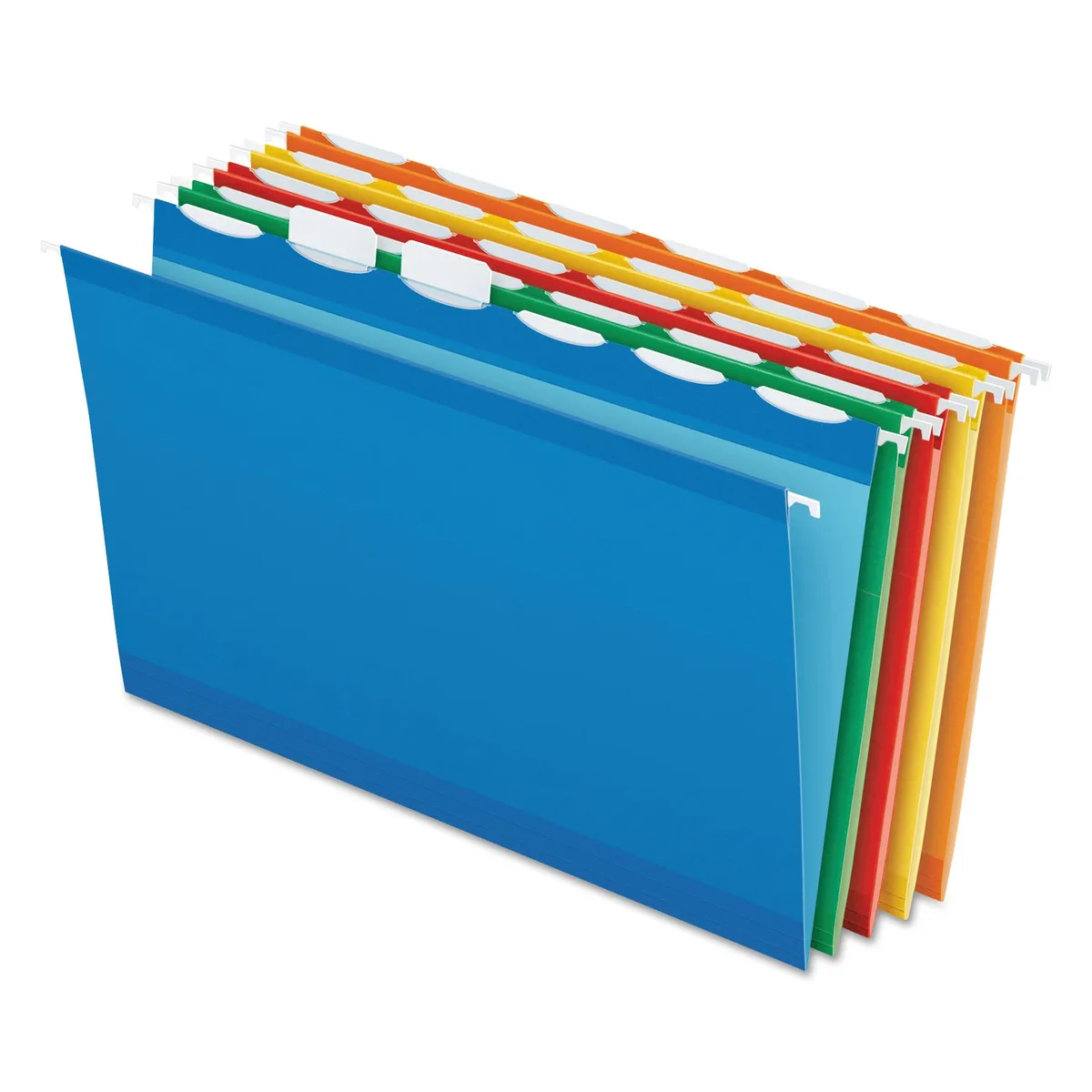 Esselte Esselte Pendaflex Colored Reinforced Hanging Folders 1/6 Tab Legal Assorted 25/Box 42593 — product photo
