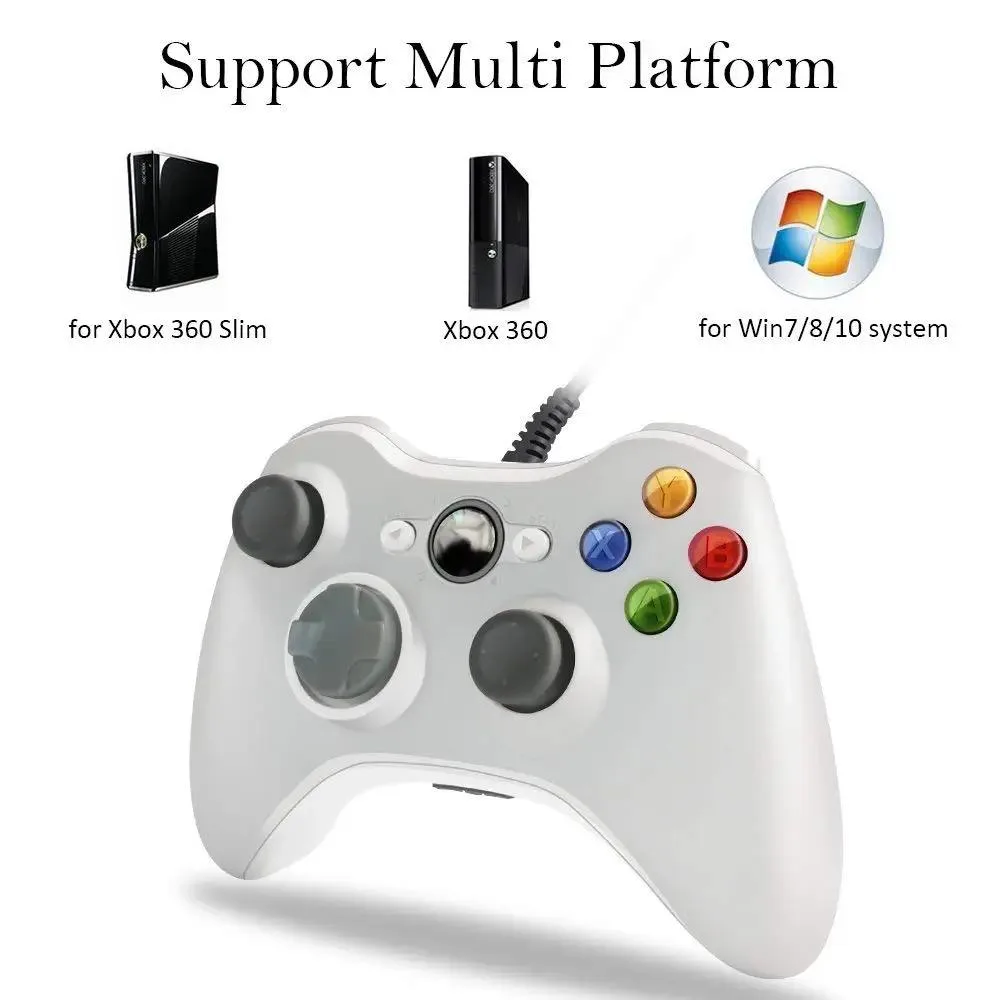 Hetai Tech Hetai Tech USB Wired Game Controller Xbox 360 PC 6.6 ft — product photo