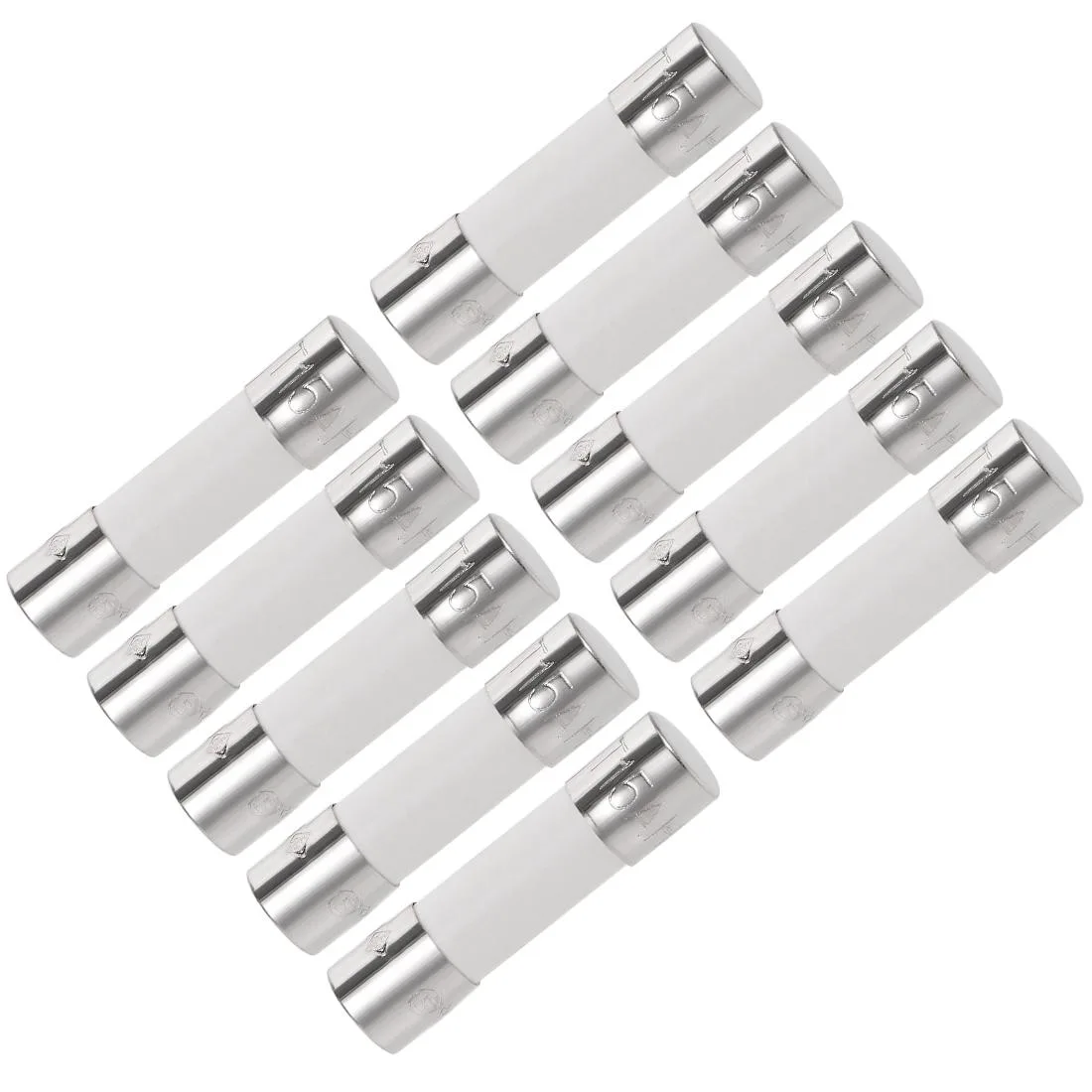 Unique-Bargains Unique-Bargains 15A 250V 5x20mm Slow Blow Ceramic Fuse 10pcs — product photo